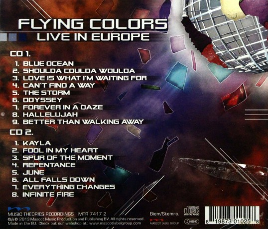 Flying Colors: Live In Europe [2CD]