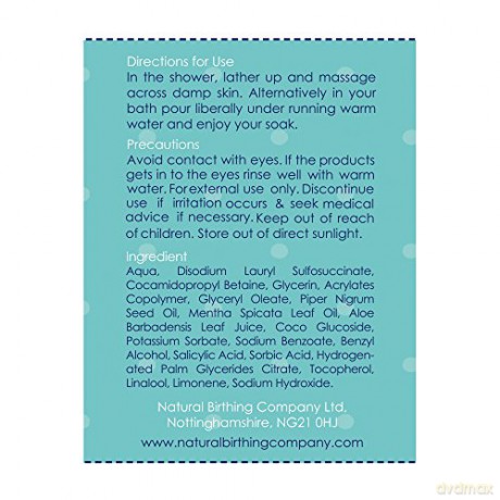 Natural Birthing Company - Best Washes Bodywash 250 ml