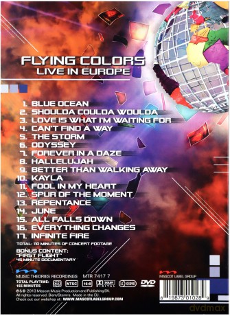 Flying Colors: Live In Europe [DVD]
