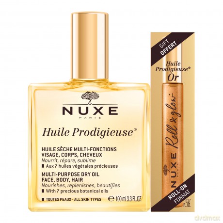 Nuxe - Huile Prodigiuse Dry Oil + Roll On or