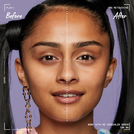 NYX Professional Makeup - Bare With Me Concealer Serum - Tan