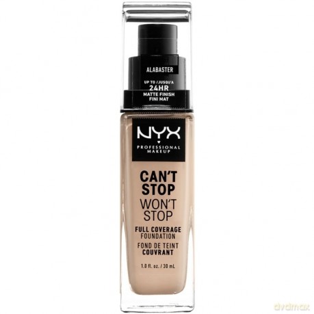 NYX Professional Makeup - Can't Stop Won't Stop Foundation - Alabaster