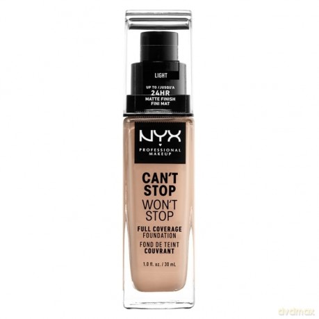 NYX Professional Makeup - Can't Stop Won't Stop Foundation - Light