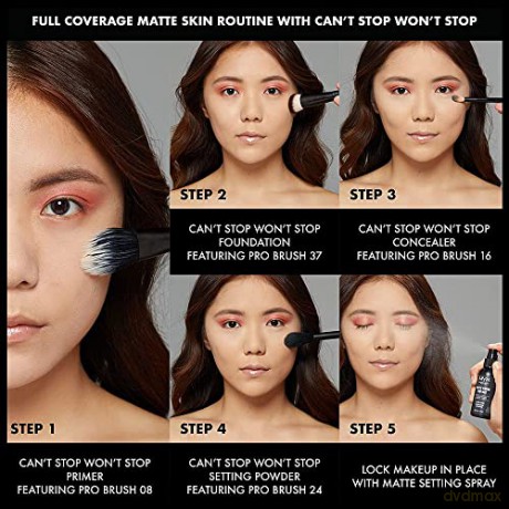 NYX Professional Makeup - Can't Stop Won't Stop Foundation - Natural