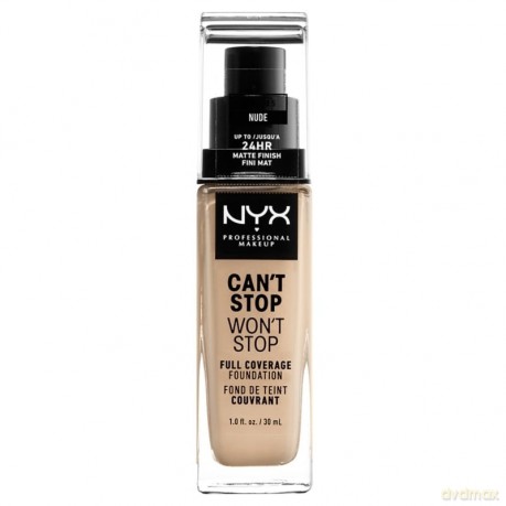 NYX Professional Makeup - Can't Stop Won't Stop Foundation - Nude