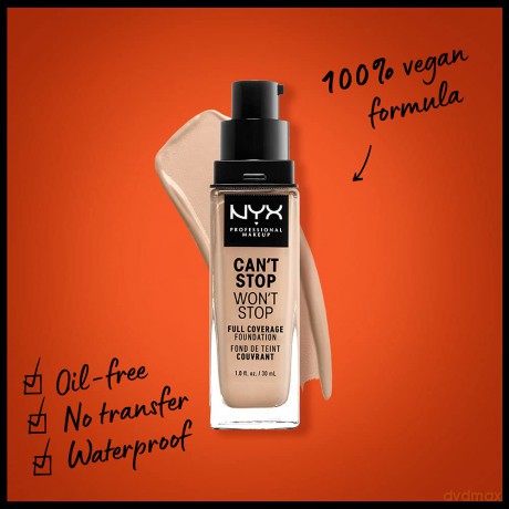 NYX Professional Makeup - Can't Stop Won't Stop Foundation - Vanilla