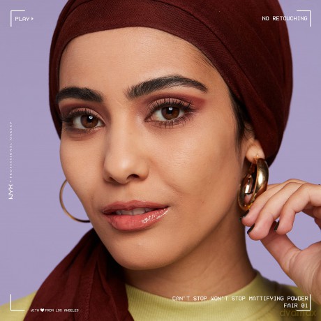 NYX Professional Makeup - Can't Stop Won't Stop Mattifying Powder - Fair