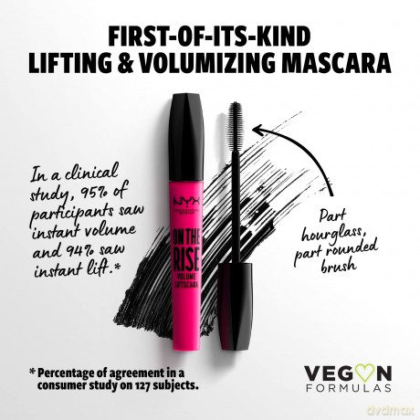 NYX Professional Makeup - On The Rise Volume Liftscara Mascara - Black