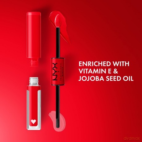 NYX Professional Makeup - Shine Loud High Pigment Lip Shine - Rebel In Red