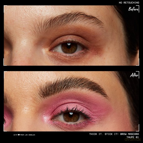 NYX Professional Makeup - Thick It. Stick It! Brow Mascara - Taupe