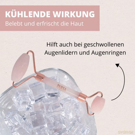 Parsa - Beauty Rose Quartz Roller
