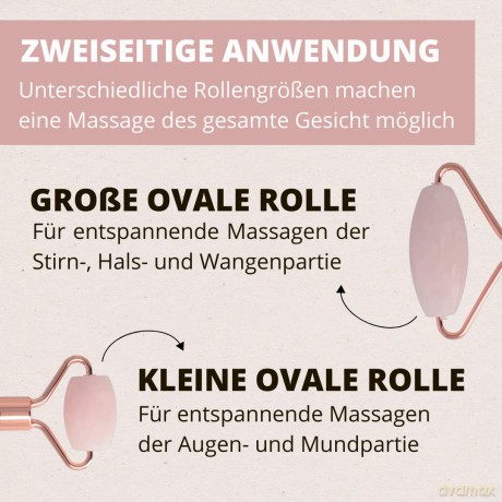 Parsa - Beauty Rose Quartz Roller