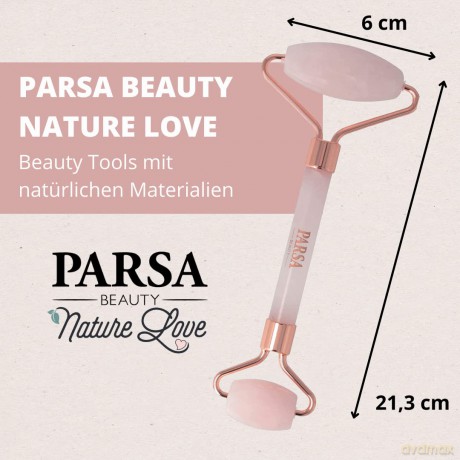 Parsa - Beauty Rose Quartz Roller