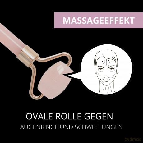 Parsa - LOV.U Mini Rose Quartz Roller Pink