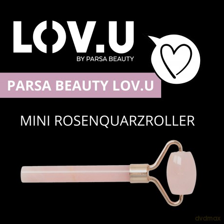 Parsa - LOV.U Mini Rose Quartz Roller Pink