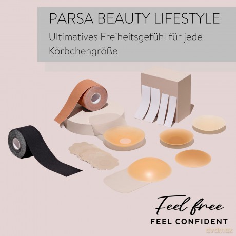 Parsa - Silicone Lift-Up Nipple Covers - Nude