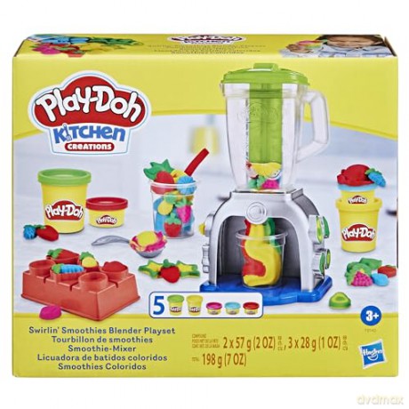 Play-Doh - Swirlin' Smoothies Toy Blender Playset (F9142)