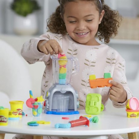 Play-Doh - Swirlin' Smoothies Toy Blender Playset (F9142)
