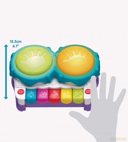 Playgro - Jerry's Class - 2 in 1 Light Up Music Maker