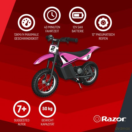 Razor - Dirt Rocket MX125 - Pink - (15173863)