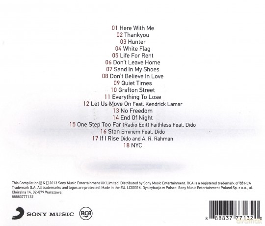 Dido: Greatest Hits [CD]