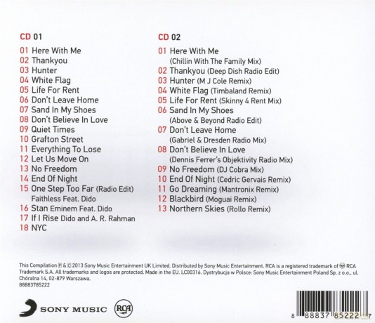 Dido: Greatest Hits [2CD]