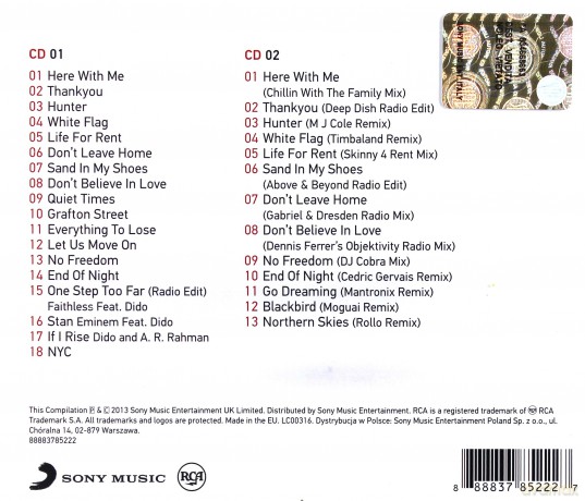 Dido: Greatest Hits [2CD]