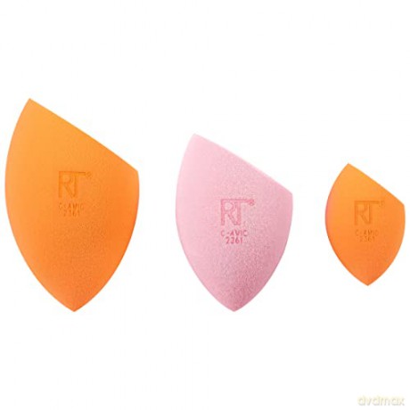 Real Techniques - Ultimate Sponge Trio Orange/Rosa