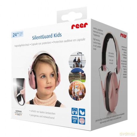 Reer - SilentGuard Kids Ear Protectors - Pink - (RE53304)