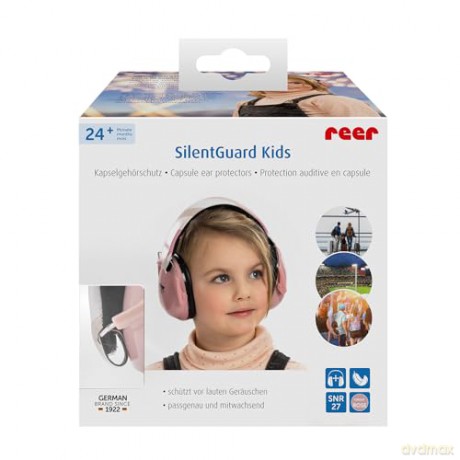 Reer - SilentGuard Kids Ear Protectors - Pink - (RE53304)