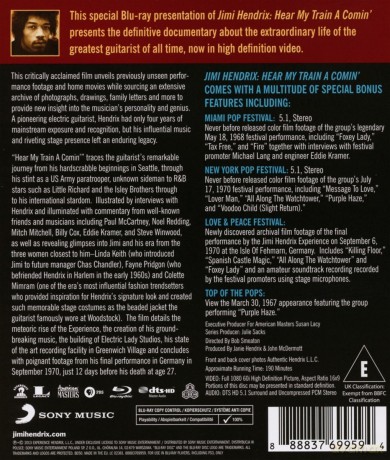Jimi Hendrix: Hear My Train A Comin' [Blu-Ray]