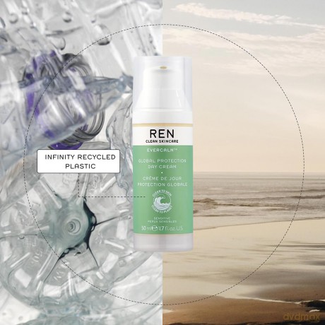 Krem łagodzący do twarzy Ren 5060389248078 0 SPF na dzień 50 ml
