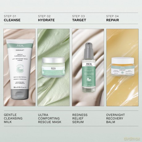 Krem łagodzący do twarzy Ren Evercalm 0 SPF na noc 30 ml