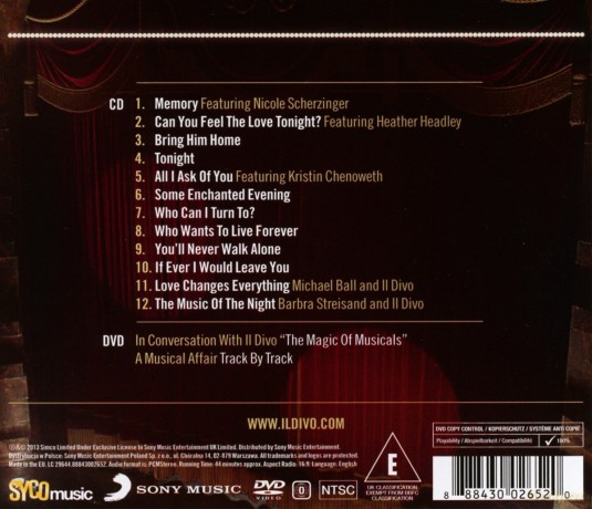 Il Divo: A Musical Affair [CD]+[DVD]