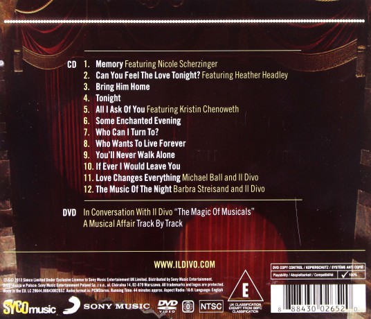 Il Divo: A Musical Affair [CD]+[DVD]