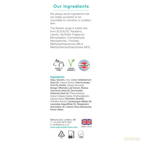 Salcura - Bioskin Zeoderm Skin Repair Moisturiser 50 ml