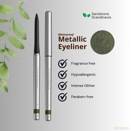 Sandstone - Waterproof Metallic Eyeliner 83 Green envy