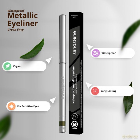 Sandstone - Waterproof Metallic Eyeliner 83 Green envy