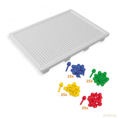 SES Creative - Mosaic Peg Board 100 pcs - (S14046)