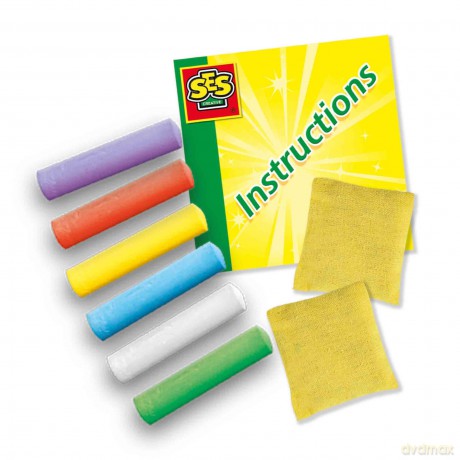 SES Creative - Playground Chalk Games - (S02207)