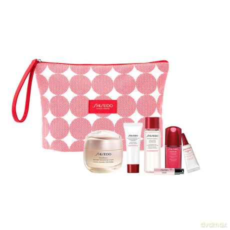 Shiseido - Benefiance Wrinkle Smoothing Cream Pounch - Giftset