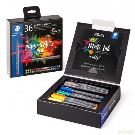 Staedtler - Brush Pen Pigment, 36 pcs (371 C36)