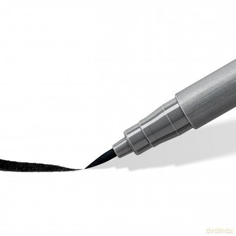 Staedtler - Brush Pen Soft pigment, Gray 6 pcs (372 C6)