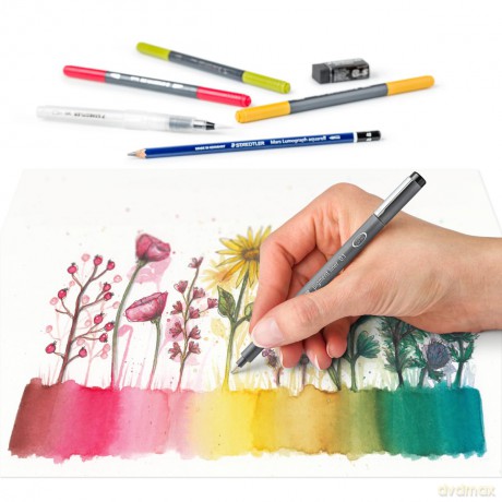 Staedtler Floral Watercolour Zestaw Akwareli