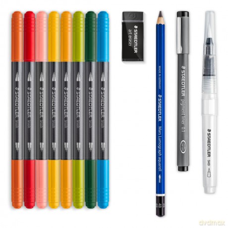 Staedtler Floral Watercolour Zestaw Akwareli