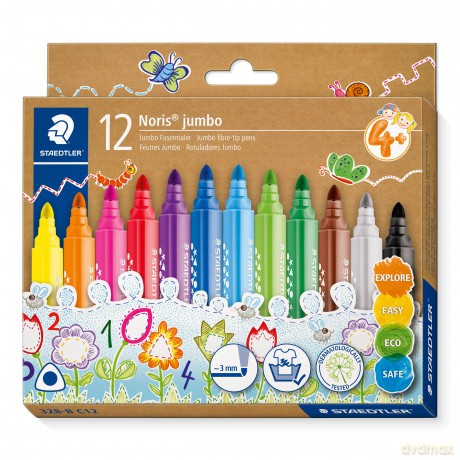 Flamastry Staedtler 12 szt.