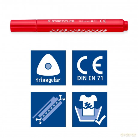 Flamastry Staedtler 12 szt.
