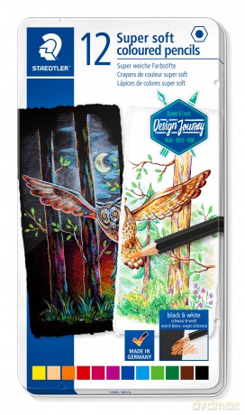 Staedtler - Supersoft Colored Pencil, 12 pcs (149C M12)
