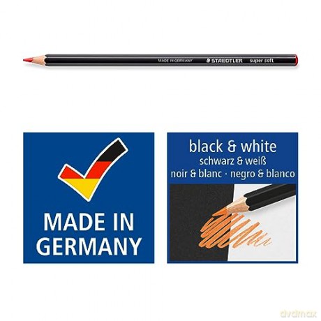 Staedtler - Supersoft Colored Pencil, 12 pcs (149C M12)