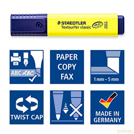 Staedtler - Textsurfer Classic Happy, 8 pcs (364 C8 HA)